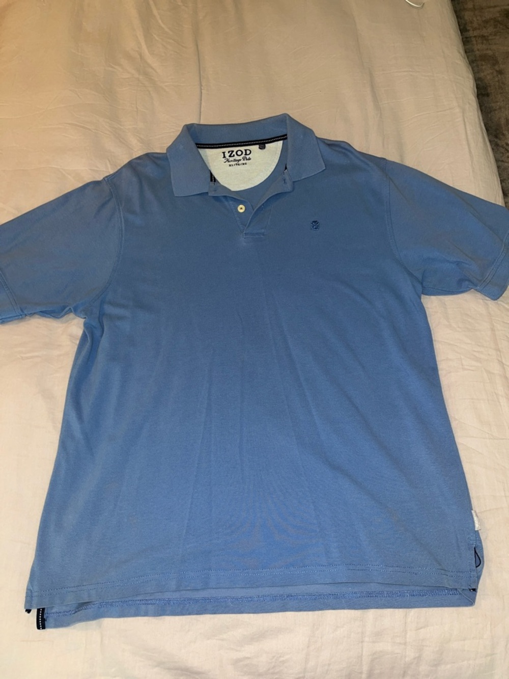 Izod Light Blue Short-Sleeve Polo